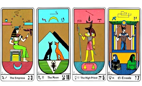 egyiptomi - Válassz egy egyiptomi kártyát, hogy megismerhesd jövőbeli sorsodat és a szerencsédet!